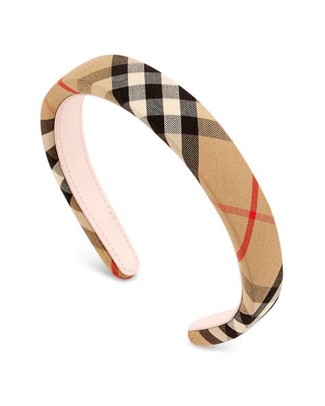 burberry check headband|burberry headband for babies.